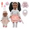 Little Darlings: 18"/12" Sweet Sisters Dolls AA - Bunny Set - 2 Talking Dolls With Accessory Set, Ages 3+
